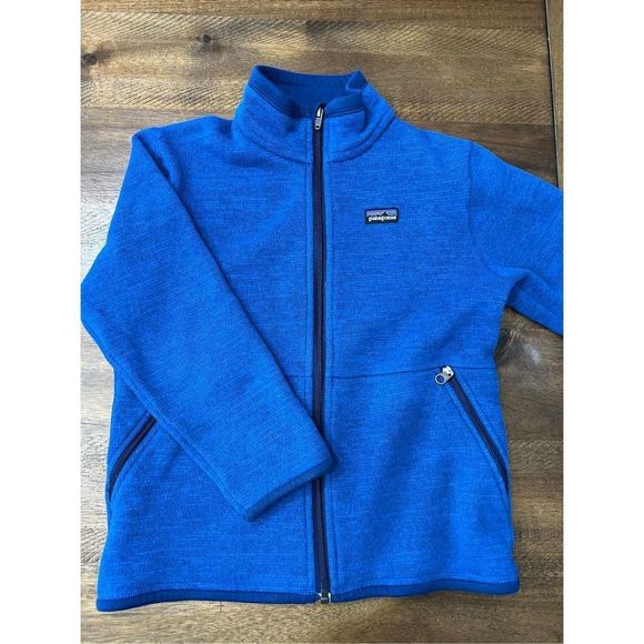 Patagonia Other - PATAGONIA 🏔 - Boys Blue Full Zip Jacket - Size 8